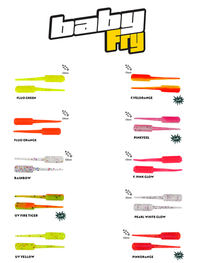 Fujin Baby FRY 2,7cm LRF Silikon Yem