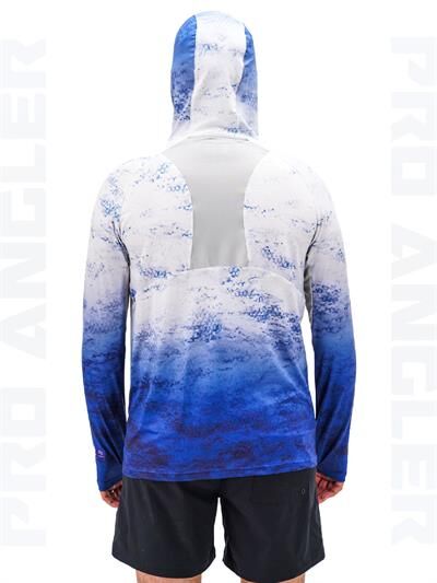 Fujin Pro Angler S24 Buff&Hoodie Grey Wave