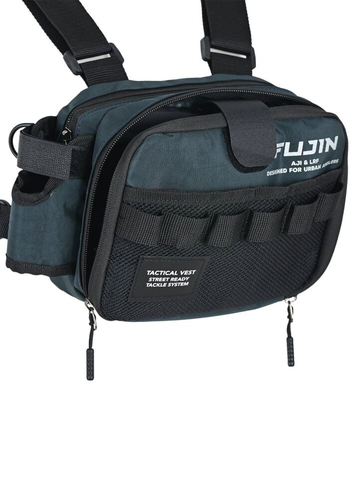 Fujin Tactical Vest Indigo Balıkçı Çantası