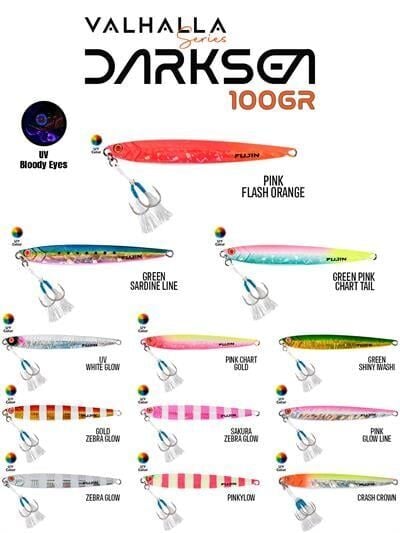 Fujin Valhalla Darksea 100gr Metal Jig Yem