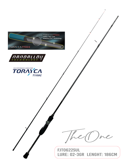 Fujin Fujin TheOne 186cm 02-3gr LRF Kamışı 622SUL