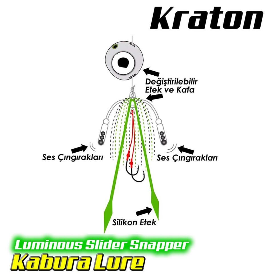 Kaido Kabura Lure(Kraton) 150 Gr