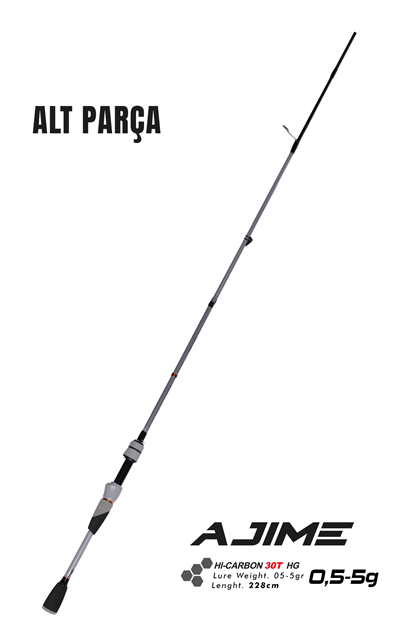 Fujin Ajime 228cm 05-5gr LRF Kamışı #2 Alt Parça
