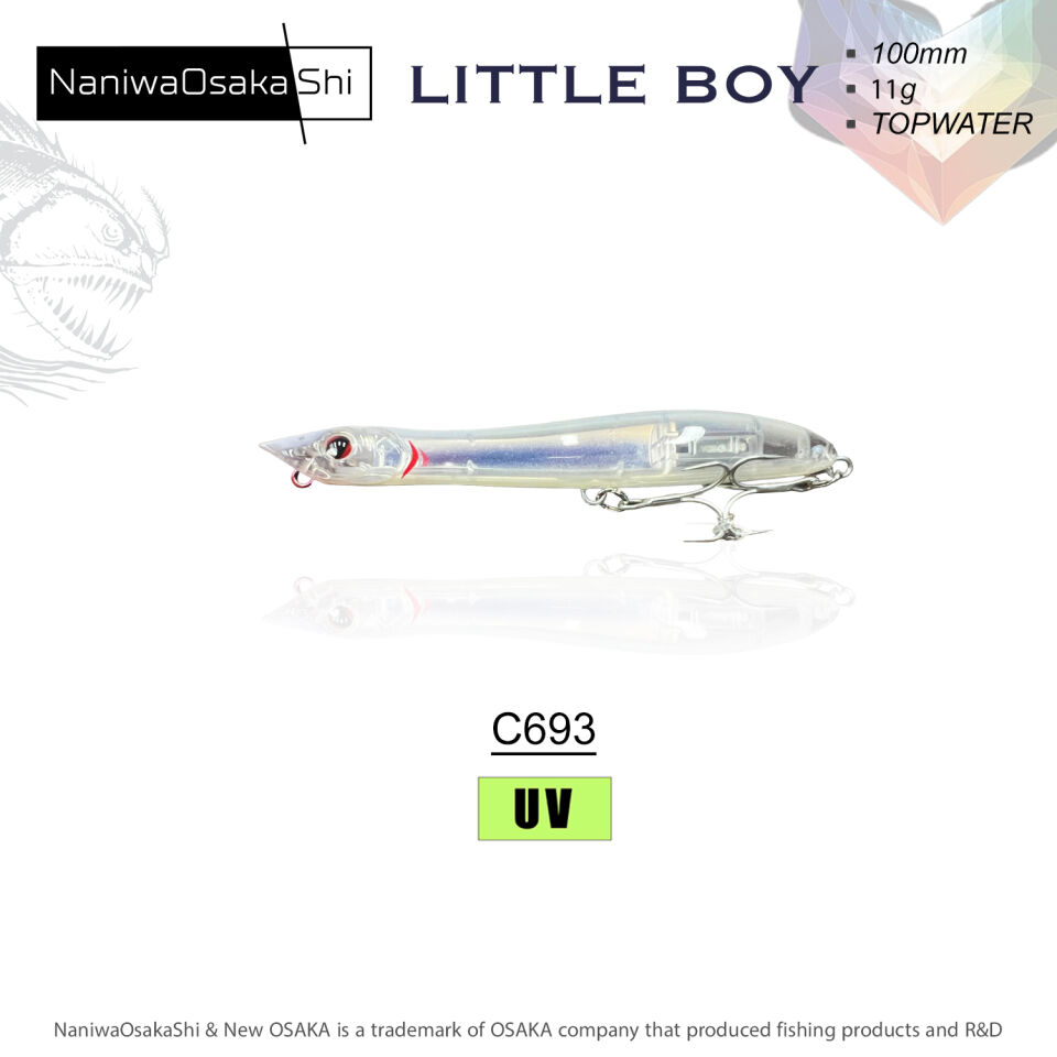 NaniwaOsakaShi Little Boy 100mm 11Gr Topwater C693