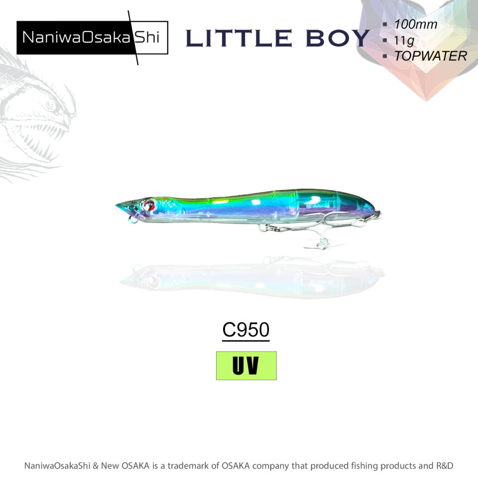 NaniwaOsakaShi Little Boy 100mm 11Gr Topwater C950