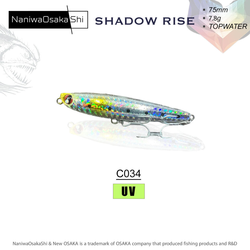 NaniwaOsakaShi Shadow Rise 75mm 7.8Gr C034