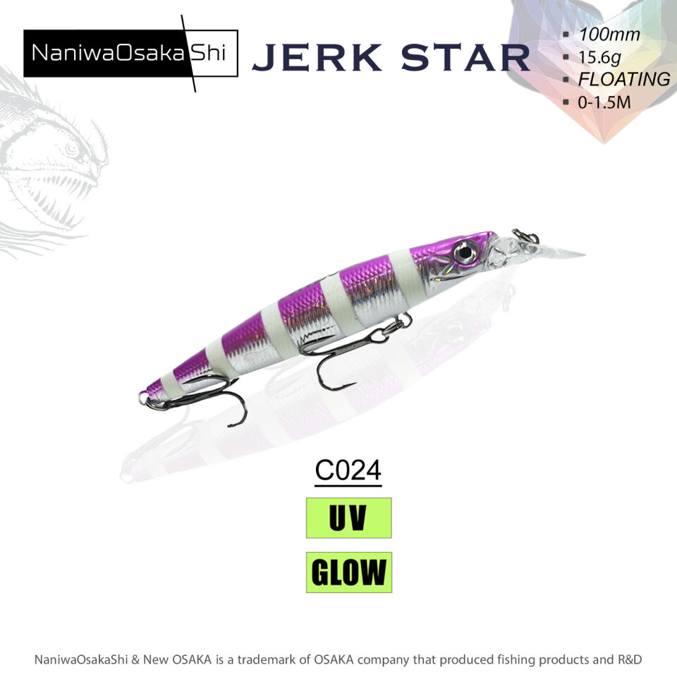NaniwaOsakaShi Jerkstar 100mm 15.6Gr