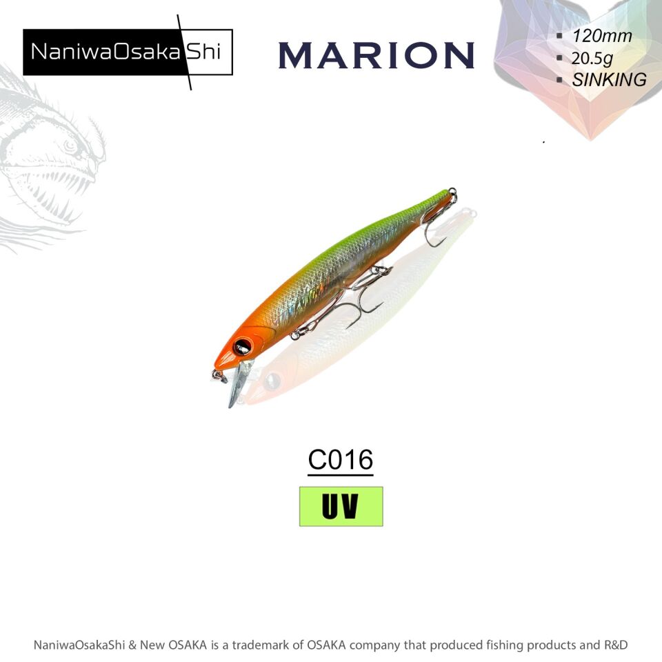 NaniwaOsakaShi Marion 120mm 20,5Gr Sinking