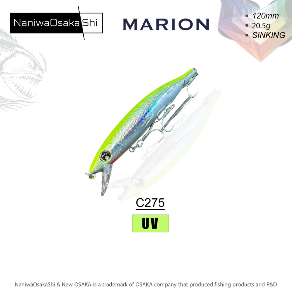 NaniwaOsakaShi Marion 120mm 20,5Gr Sinking