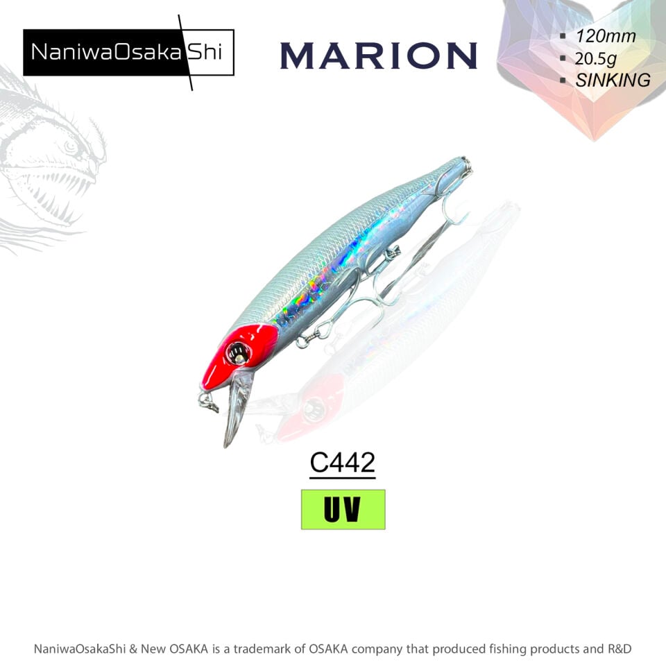 NaniwaOsakaShi Marion 120mm 20,5Gr Sinking