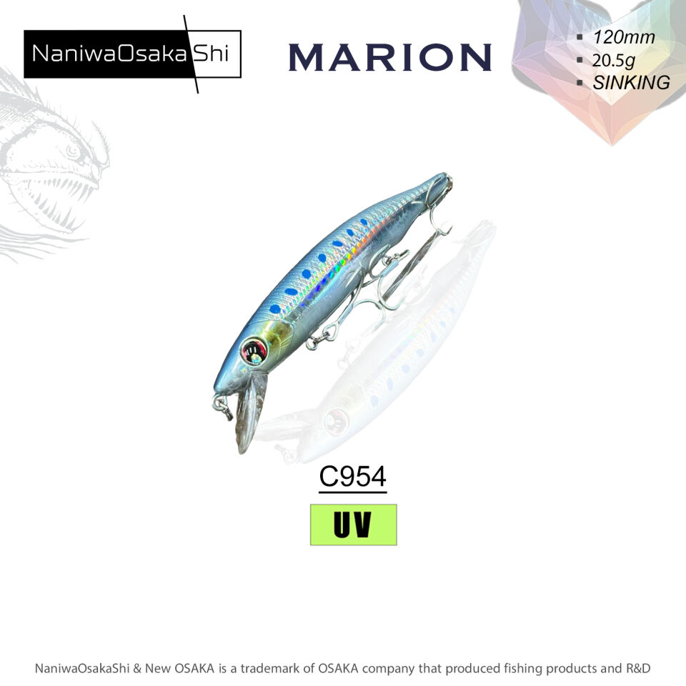 NaniwaOsakaShi Marion 120mm 20,5Gr Sinking C0954