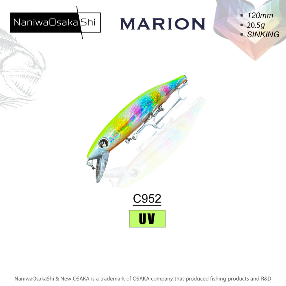 NaniwaOsakaShi Marion 120mm 20,5Gr Sinking C952