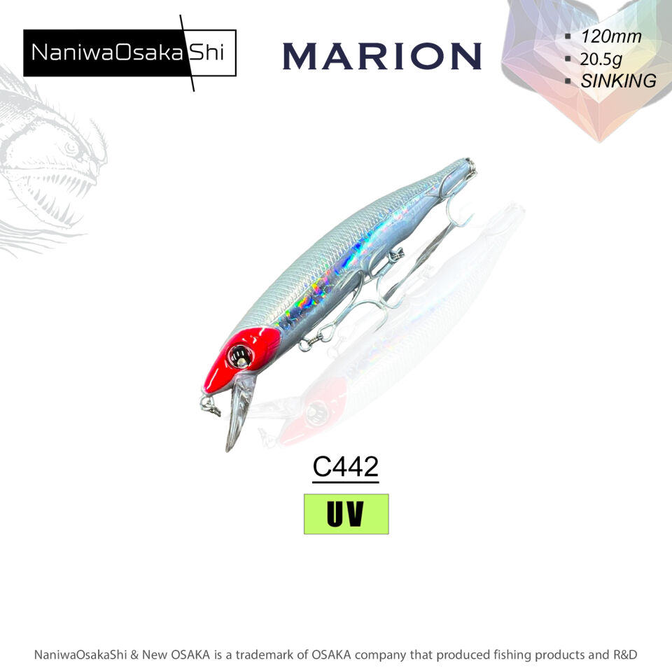 NaniwaOsakaShi Marion 120mm 20,5Gr Sinking C442
