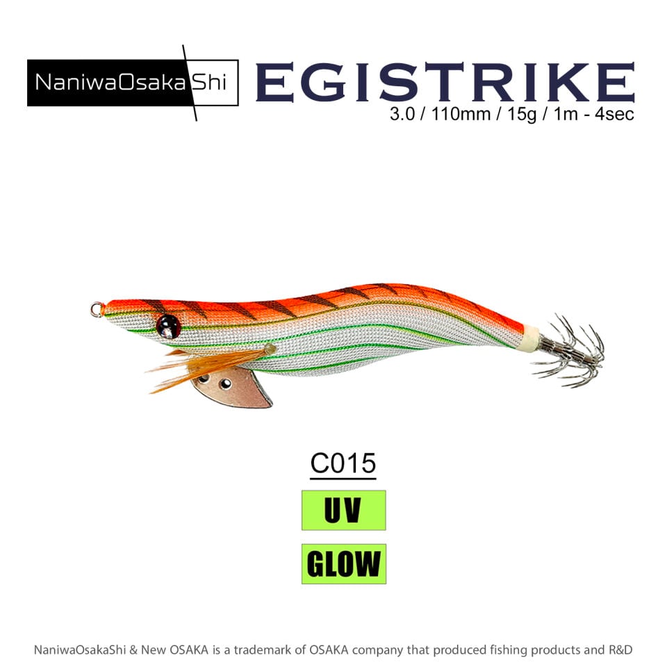 NaniwaOsakaShi EgiStrike 3.0 110mm 15.4g