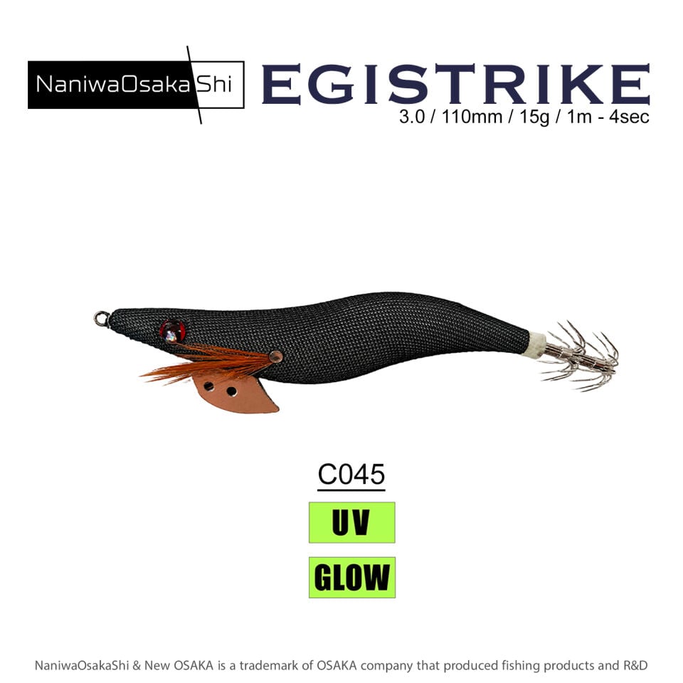 NaniwaOsakaShi EgiStrike 3.0 110mm 15.4g
