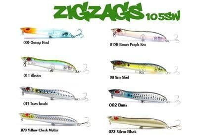 FUJIN Zigzags 105sw 10gr Maket Balık