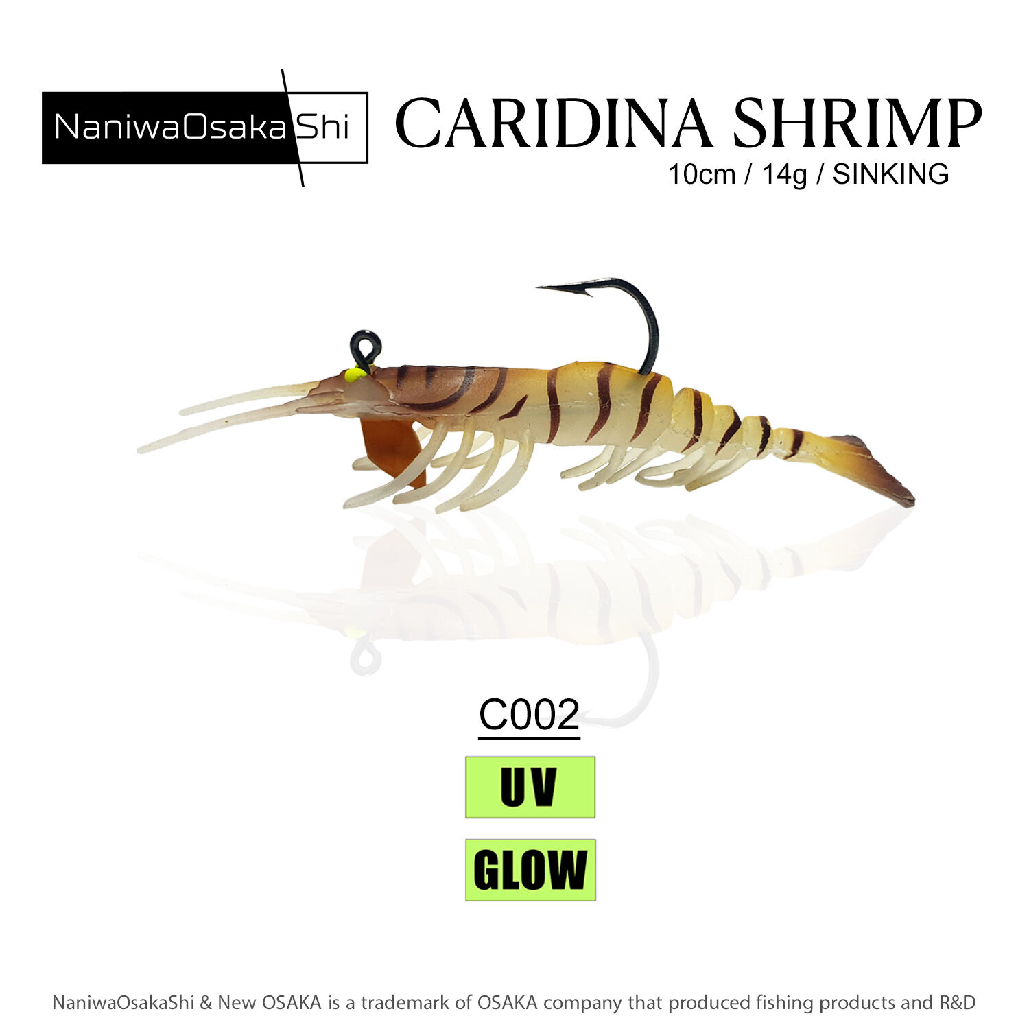 NaniwaOsakaShi Caridina Shrimp 10cm 14Gr C002