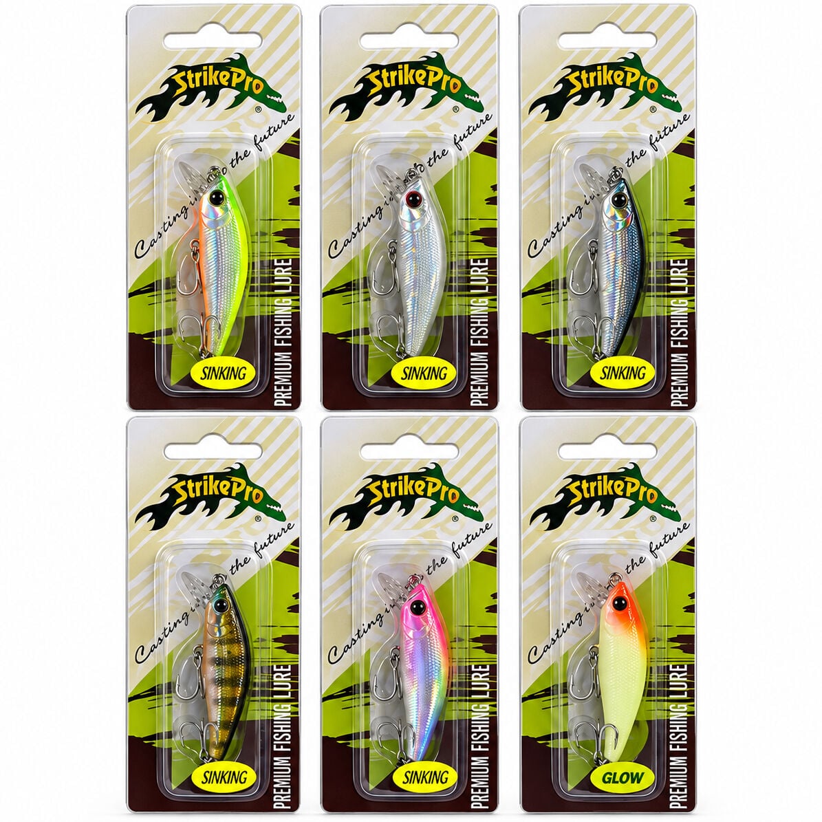 Strike Pro EG222A-S Skinny Mini 50S 5 cm 4,3 gr