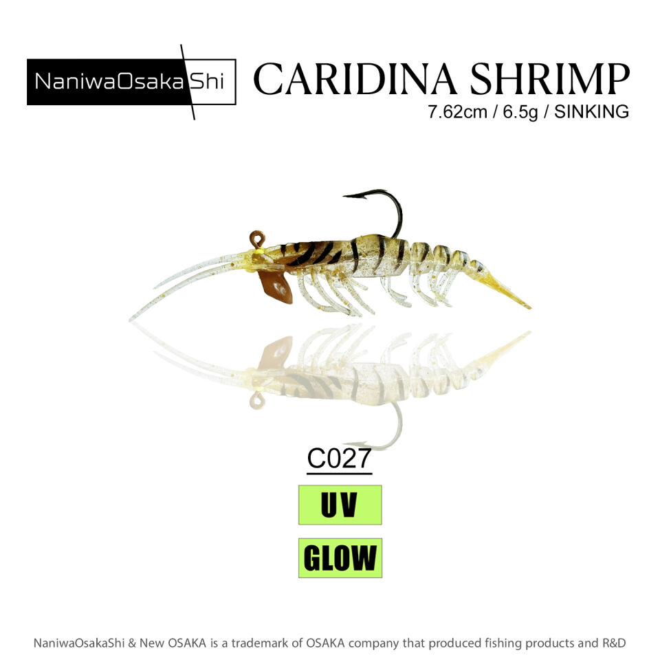 NaniwaOsakaShi Caridina Shrimp 7,62cm 6,5Gr C027