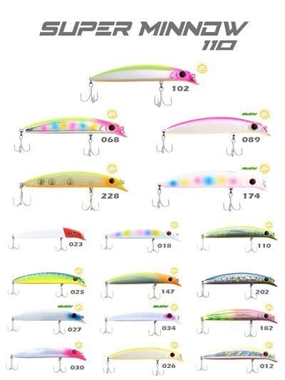 Fujin Süper Minnow 11.5cm 18gr Maket Balık