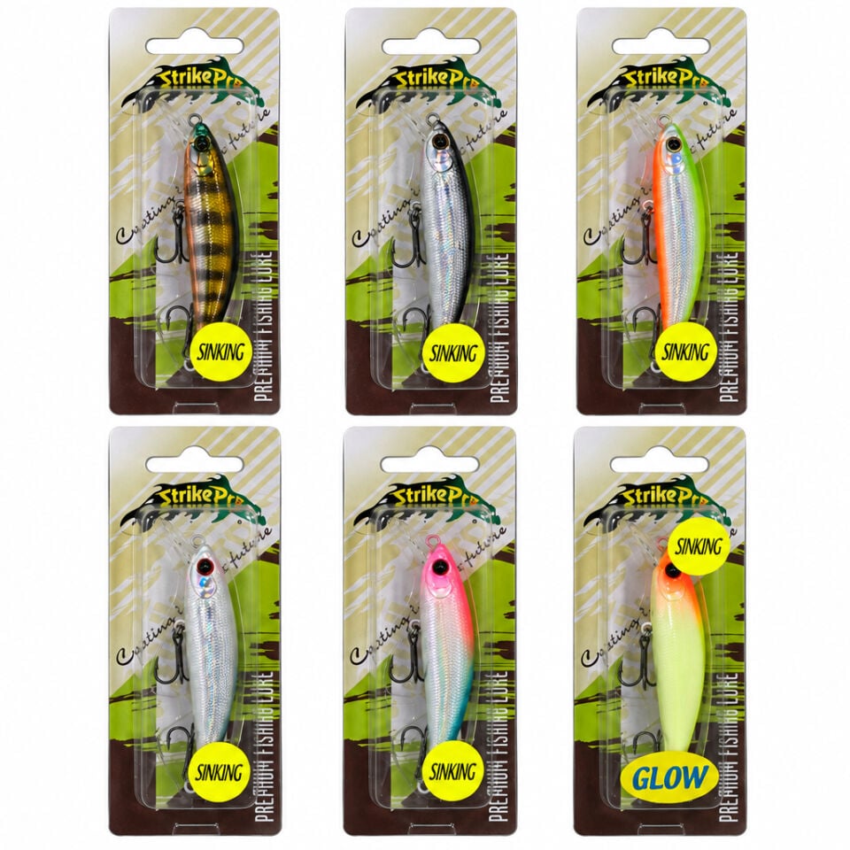 Strike Pro EG222B-S Skinny Mini 70S 7cm 9.7gr