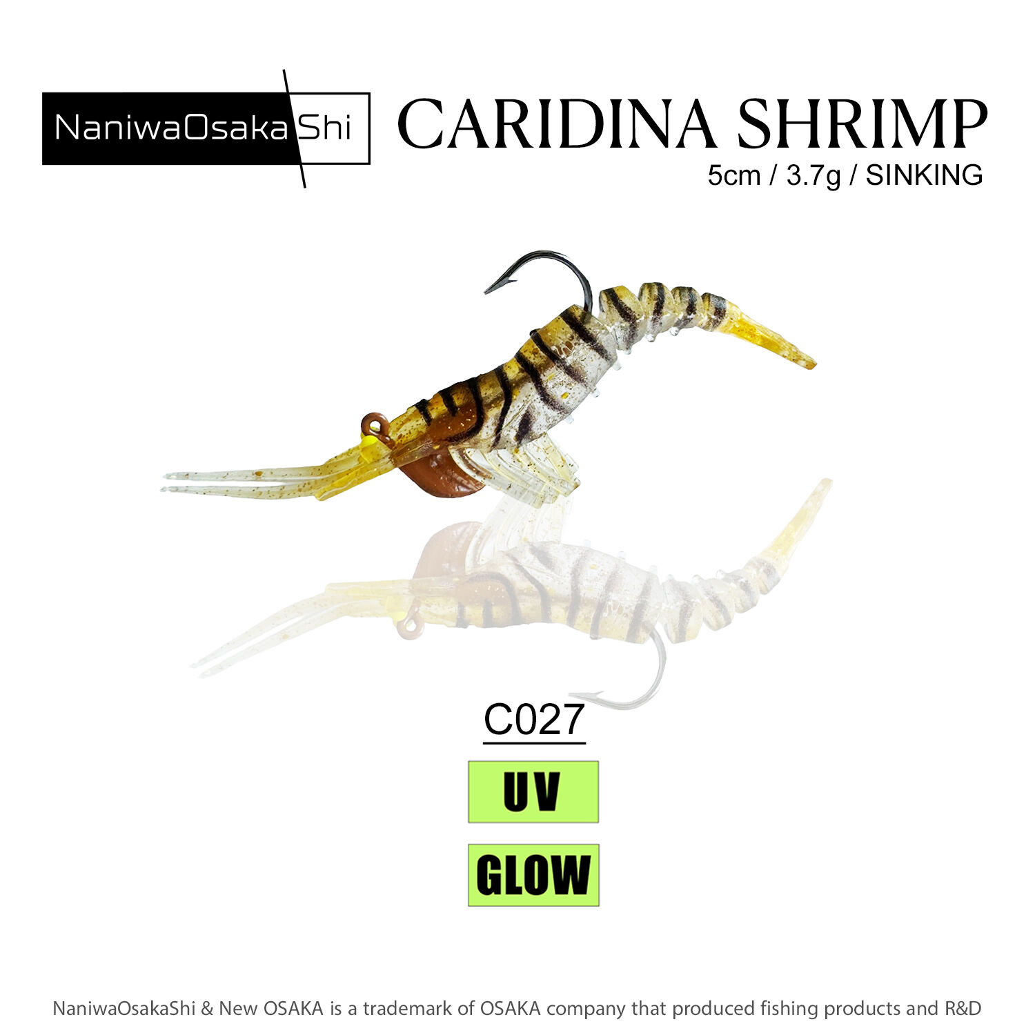 NaniwaOsakaShi Caridina Shrimp 5cm 3,5Gr C027