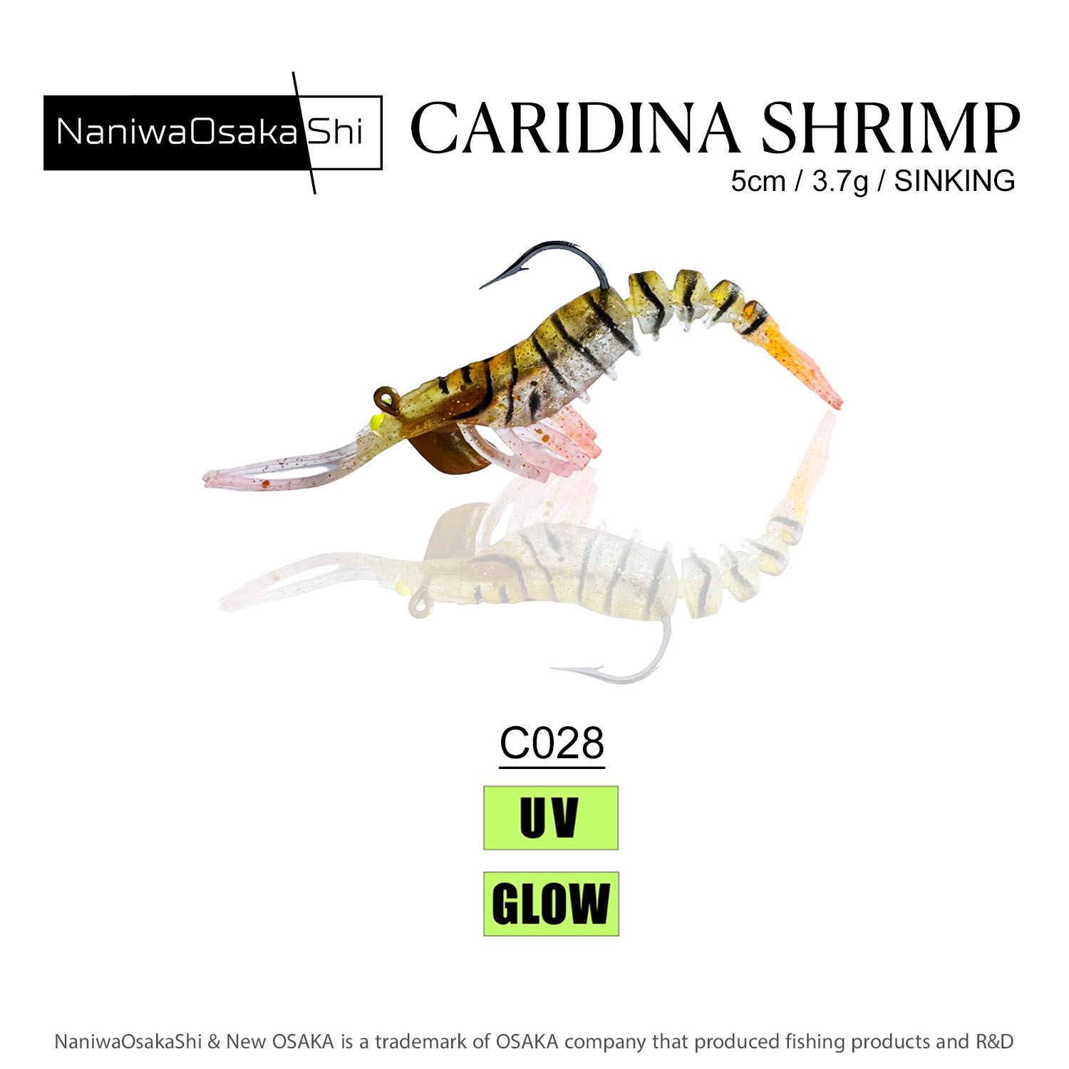 NaniwaOsakaShi Caridina Shrimp 5cm 3,5Gr C028