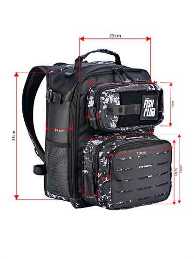 Fujin ProAji Back Pack Black Lime Balıkçı Sırt Çantası