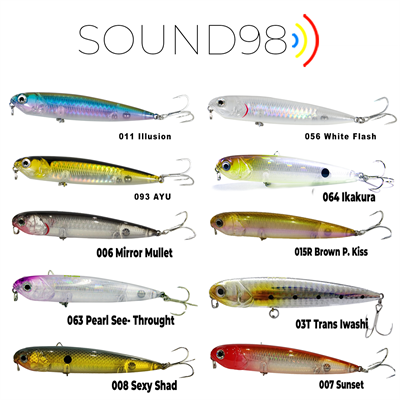 FUJIN Sound98 9,8cm 10,6gr Su Üstü Maket Balık