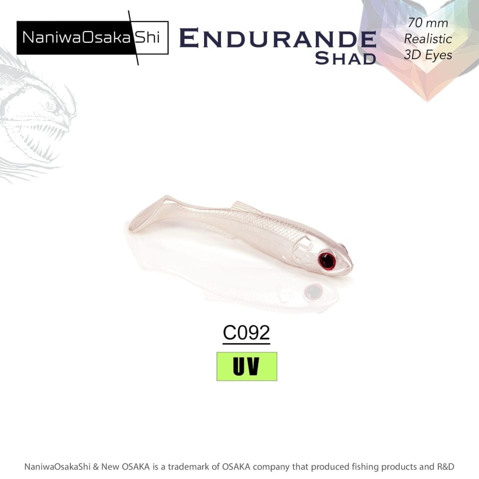NaniwaOsakaShi Endurande Shad 70mm