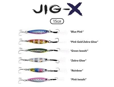 Fujin Jig-X 15gr Light Jigging - Jig Yem
