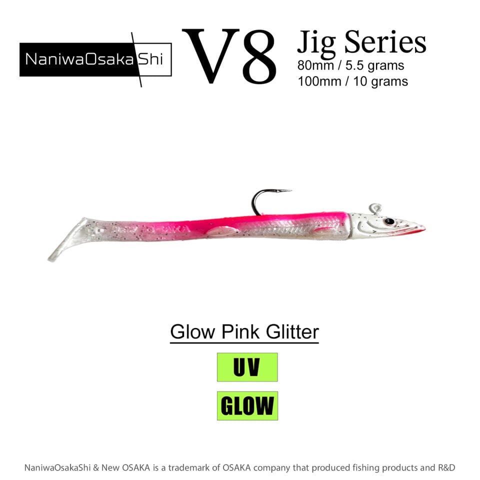 NaniwaOsakaShi V8 Jig Series 80mm 5,5Gr