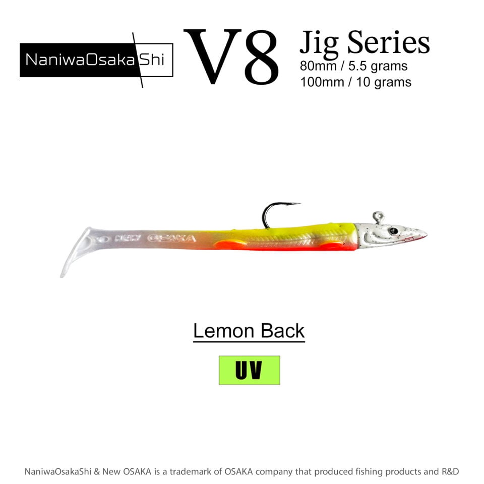 NaniwaOsakaShi V8 Jig Series 80mm 5,5Gr
