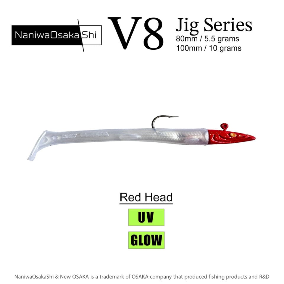 NaniwaOsakaShi V8 Jig Series 80mm 5,5Gr