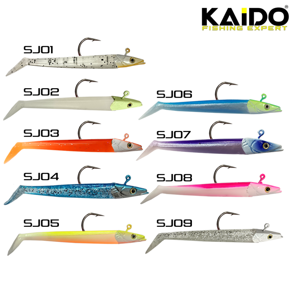 Kaido SJ Sandeel 75mm 10 gr Silikon Yem