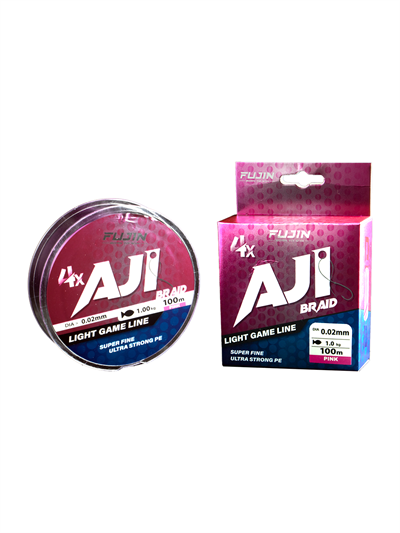 Fujin Aji Light Game Braid 4X 100Mt. Pink İp