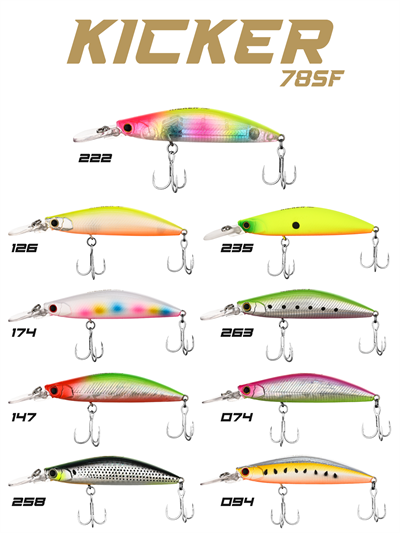 Fujin Kicker SF 78mm 10.6gr Maket Balık