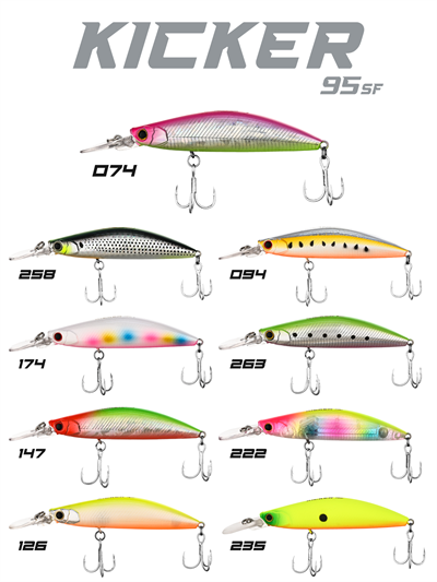 Fujin Kicker SF 95mm 13.5gr Maket Balık