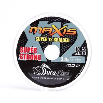 Duraking Maxis 12x 6x100 Süper Braided Multicolor İp Misina