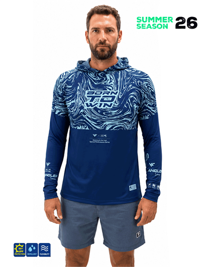 Fujin Pro Angler S26 Hooded Izohips Blue Mint