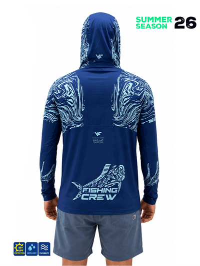 Fujin Pro Angler S26 Hooded Izohips Blue Mint