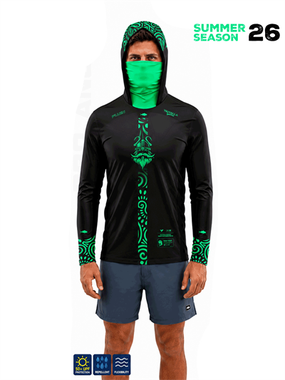 Fujin Valhalla Algea S26 Black Green