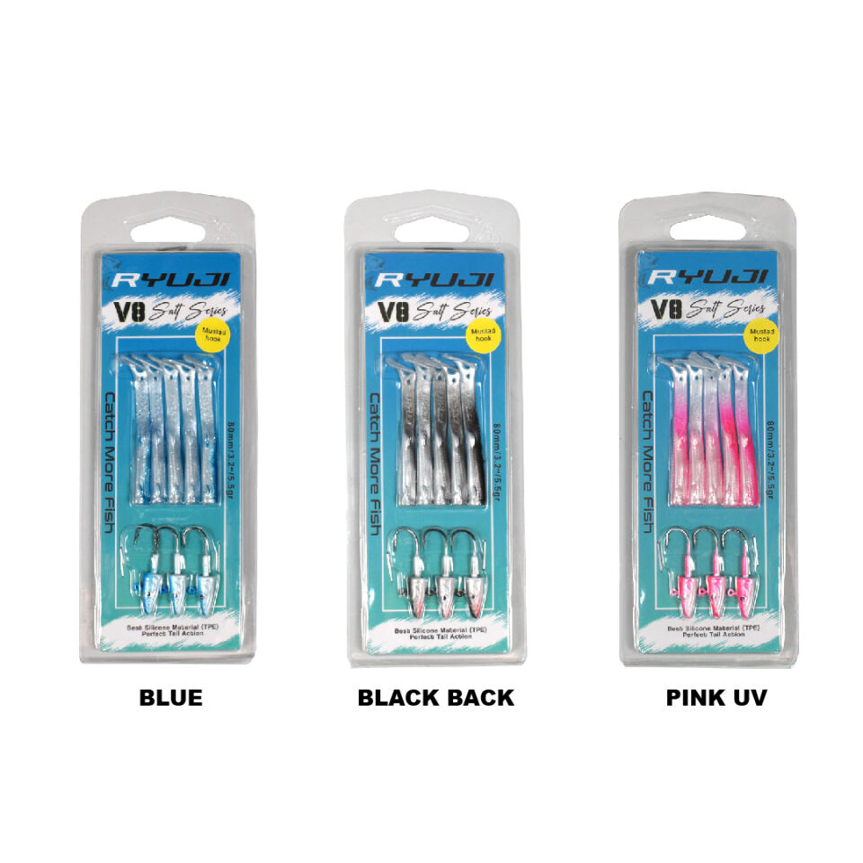 Ryuji V8 10cm 10gr Sliikon Yem