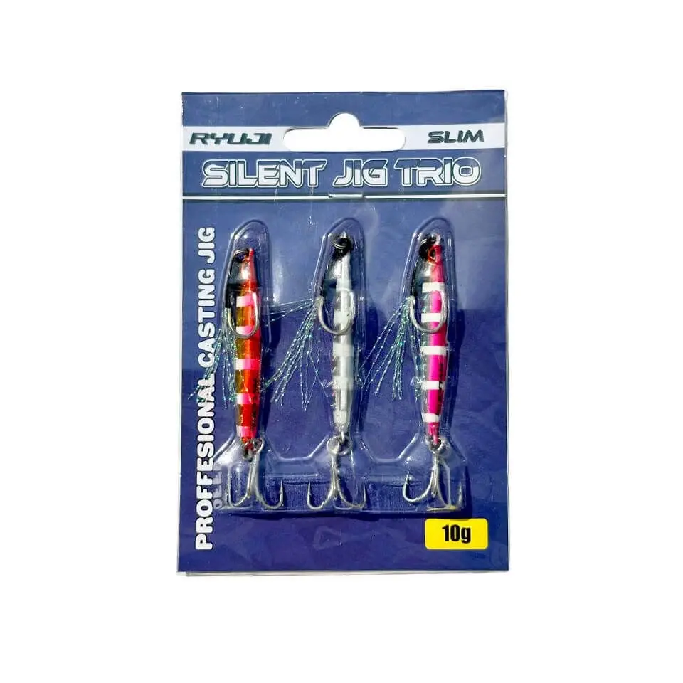 Ryuji Slient Jig Trio , Zebra Mix (3 Adet)