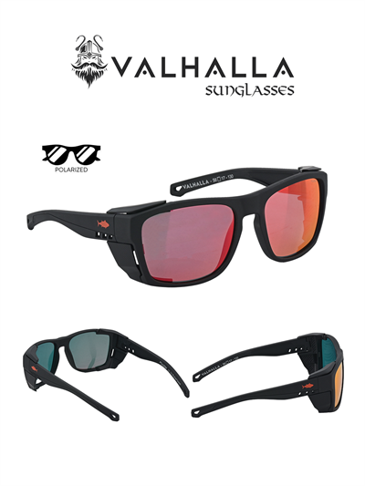 Fujin Valhalla Güneş Gözlüğü Black Red