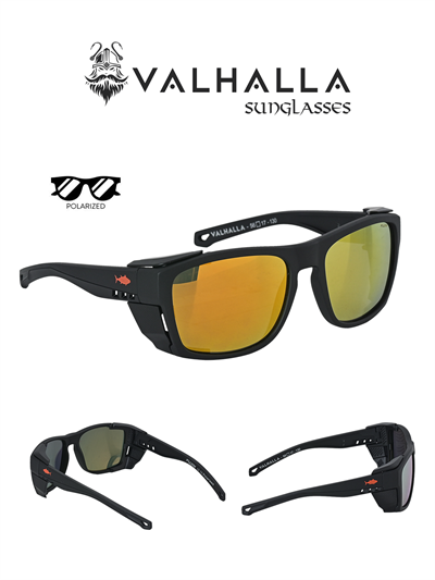 Fujin Valhalla Güneş Gözlüğü Black Yellow