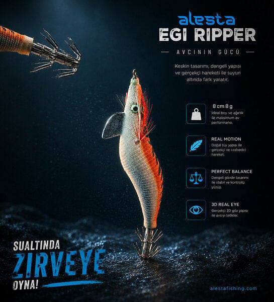 Egi Ripper #2.0 X6751 8cm 8gr Orange