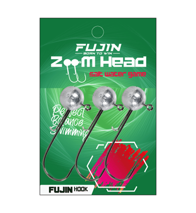 Fujin Zoom Head 2/0 Jighead