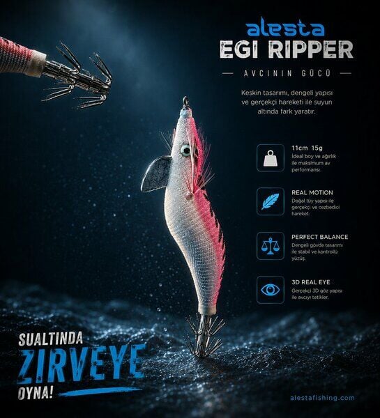 Egi Ripper #3.0 X6753 11cm 15gr