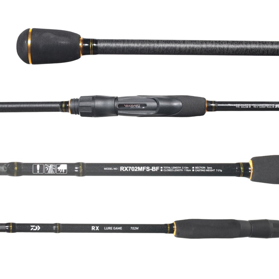 Daiwa Rx Lure Game BF 2.44m 7-28gr 2 Parça Kamış